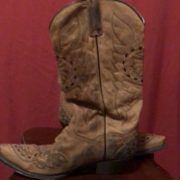 Dan Post leather boots size 10 - Picture 2 of 5